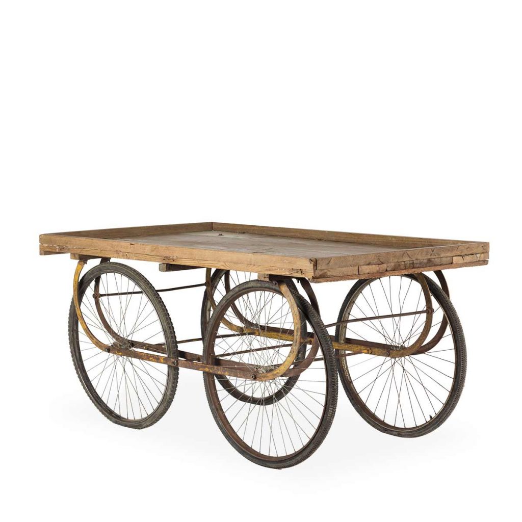 Antique Wooden Carts