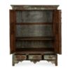 Antique wooden cabinet.