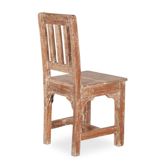 Antique wood chair.