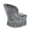 Petit fauteuil velours.