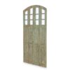 Antique wooden door.