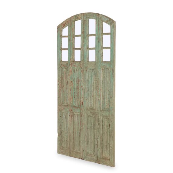 Antique wooden door.