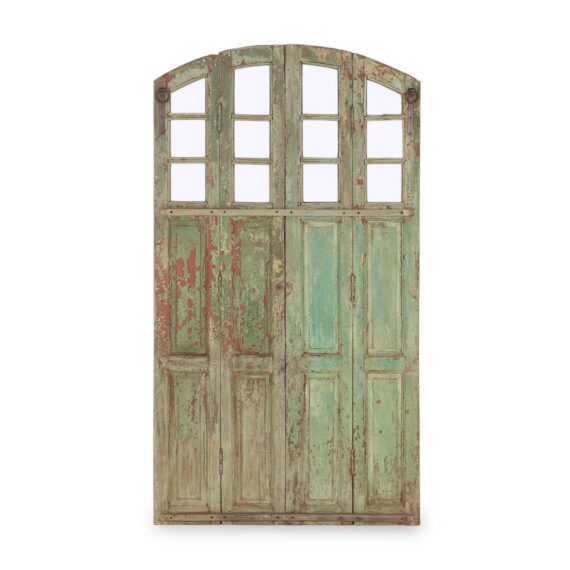 Antique wooden door.