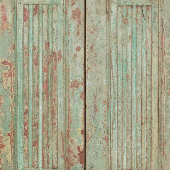 Antique wooden door.