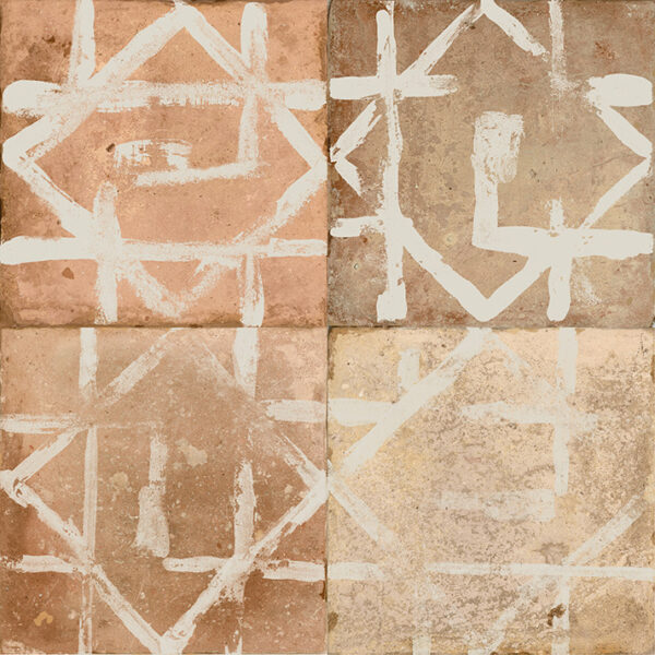 Rustic tiles.