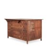 Meuble commode en bois.