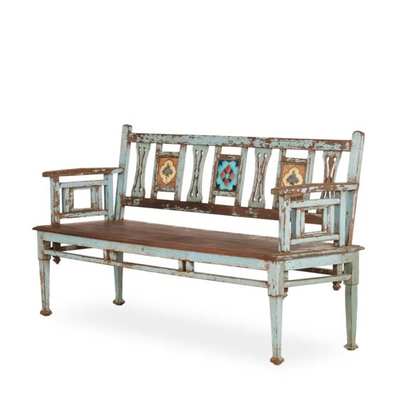 Antique and decorative benches.