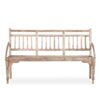 Antique rustic wooden benches.