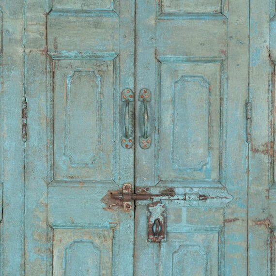 Antique wooden doors.