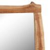 Decorative wooden mirror.