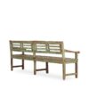 Green antique bench FS.