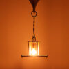 Golden pendant lamp FS.