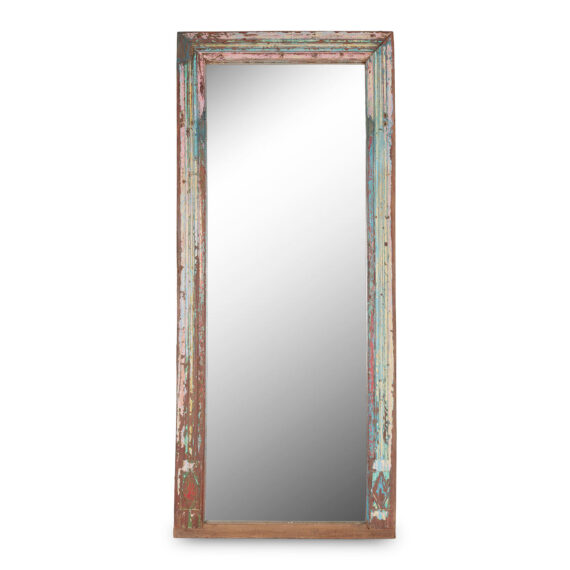 Antique mirror.