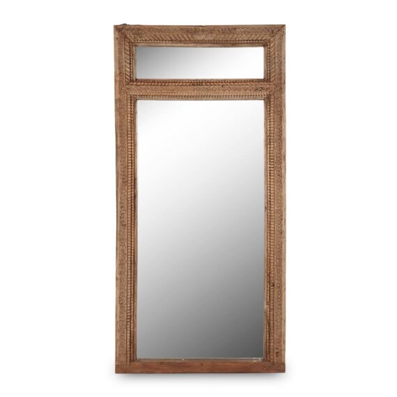 Old wood mirror.