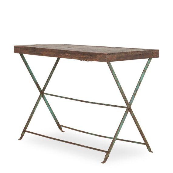 Folding antique tables.